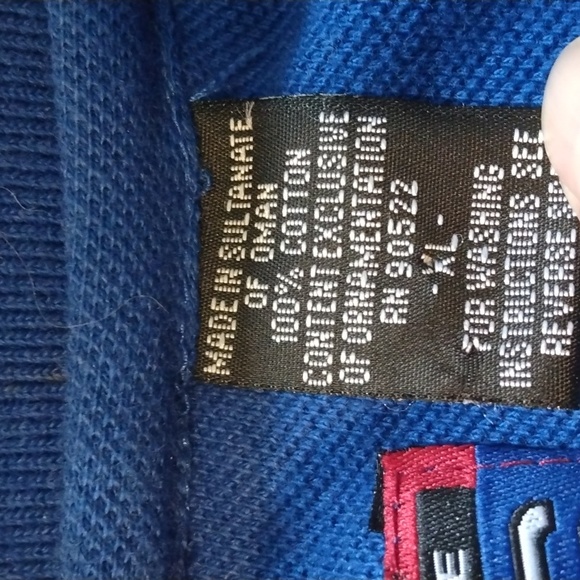 Cable Sports UK University of Kentucky Mens Polo Extra Large Shirt Blue Pullover - Picture 5 of 11